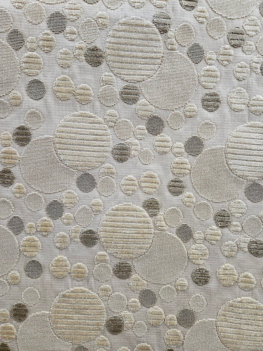 15359 Beige Bubbles