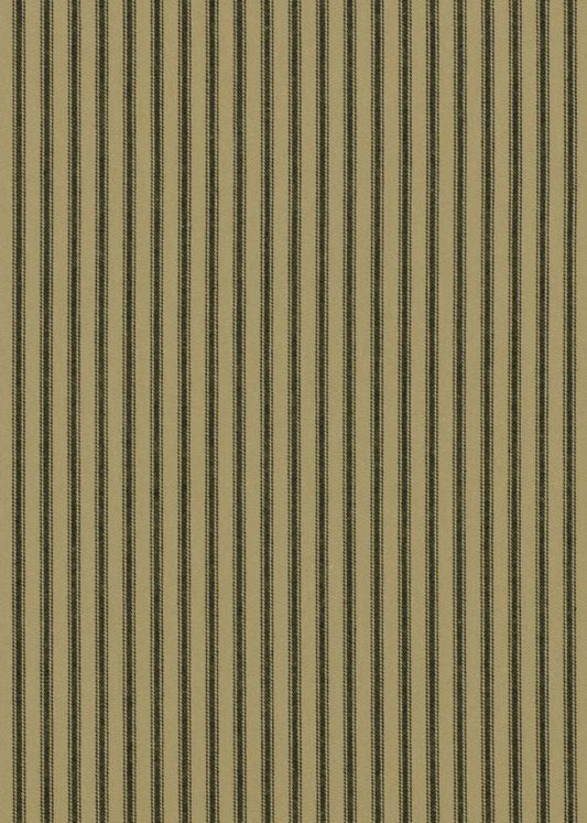 17120 New Woven Ticking Linen/Black