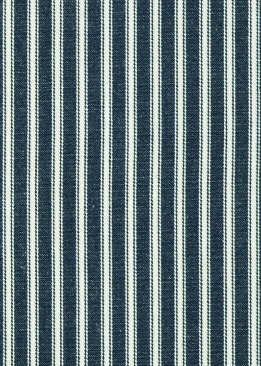 17121 New Woven Ticking Indigo