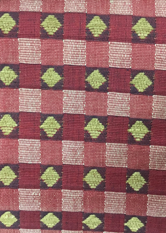 11911 Chenille Diamond Check